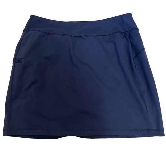 Duluth ~ Women’s Black Activewear Skort ~ size 1X ~ Side zipped pocket - Picture 1 of 8